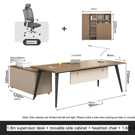 MUTINI Marcellus Sleek Modern Office Desk from MUTINI