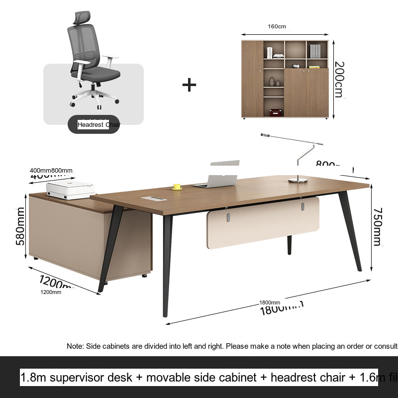 MUTINI Marcellus Sleek Modern Office Desk from MUTINI