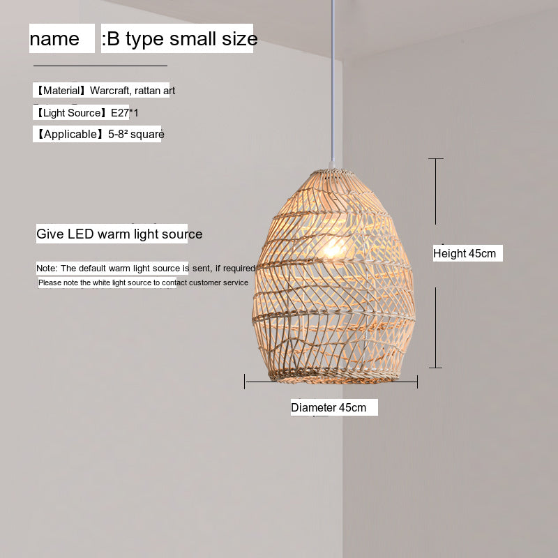 BOJI Takumi Elegant Bamboo Ceiling Lamp from BOJI