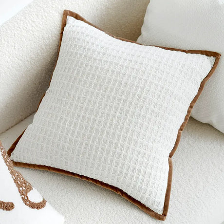 YOULI Beatrice Creamy Soft Beige Sofa Pillow from YOULI