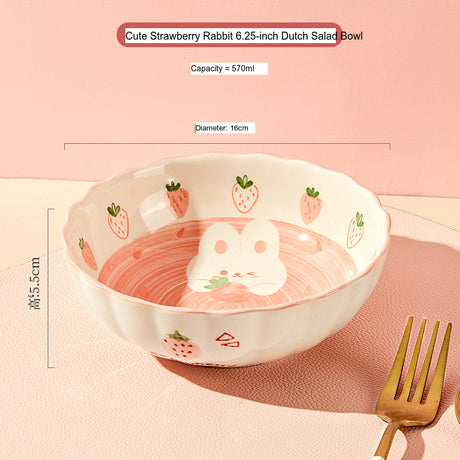 MOSE Cute Strawberry Tableware Set from MOSE