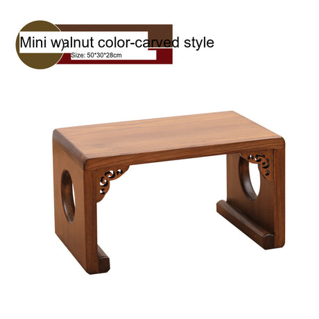 PAULOWNIA Seville Rustic Antique Bay Window Balcony TaTa Coffee Table from PAULOWNIA