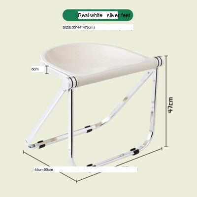 NIYE Serafina Vibrant Transparent Folding Chair from NIYE