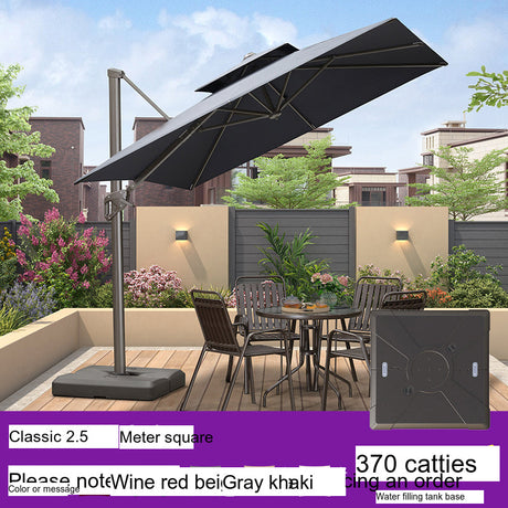 ZIYE Hiroshi Eco-Friendly Solar Street Umbrella from ZIYE