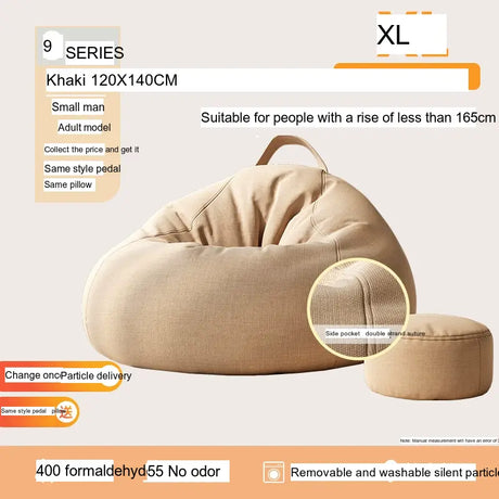 LEDONG Elowen Cozy Creative Bean Bag Chair from LEDONG