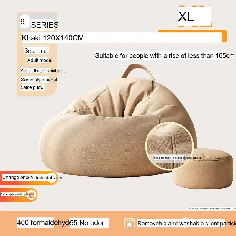 LEDONG Elowen Cozy Creative Bean Bag Chair from LEDONG