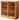 BAIYA SHUNAN Kyoshi Elegant Natural Wood Bookcase from BAIYA SHUNAN