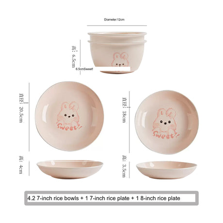 MOSE Cute High-Quality Tableware Set from MOSE