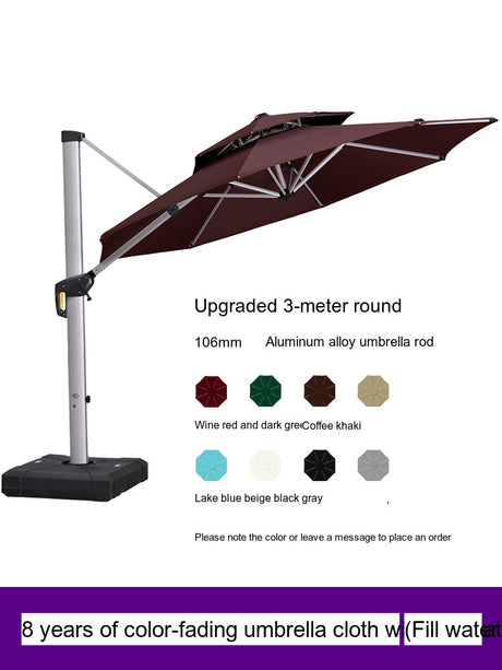 ZIYE Araminta Eco-Friendly Patio Umbrella from ZIYE