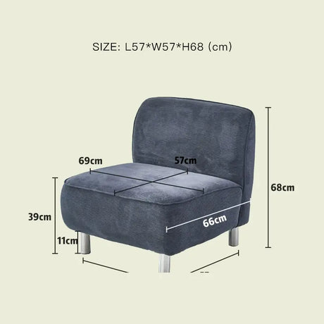 LAZYSPACE Nora Nordic Fabric Sofa from LAZYSPACE