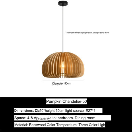 BOJI Takumi Rustic Elegant Wooden Ceiling Lamp from BOJI
