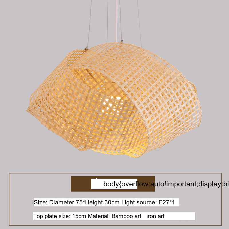 BOJI Kiyoshi Elegant Artistic Ceiling Lamp Living Room Decor from BOJI