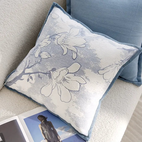YOULI Astrid Cozy Plush Flowered Pillow Case from YOULI