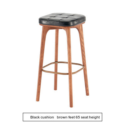 NIYE Elysia Chic Natural Wood Footstool from NIYE
