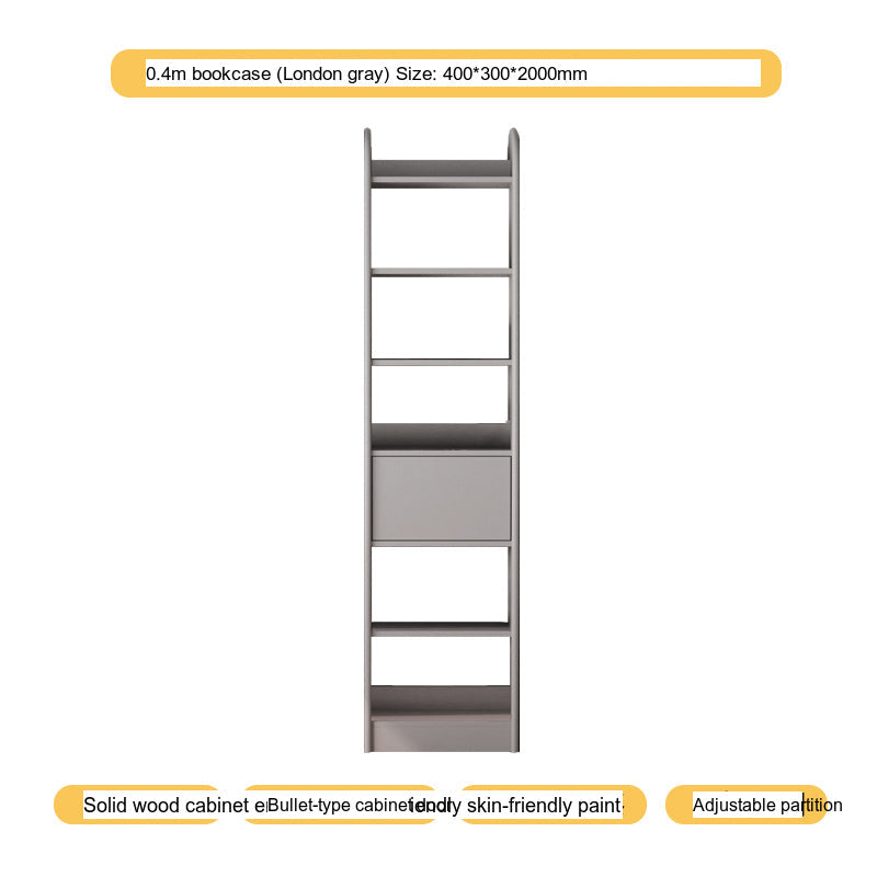 LINYUE Orion Solid Wood Customizable Wall Bookcase from LINYUE