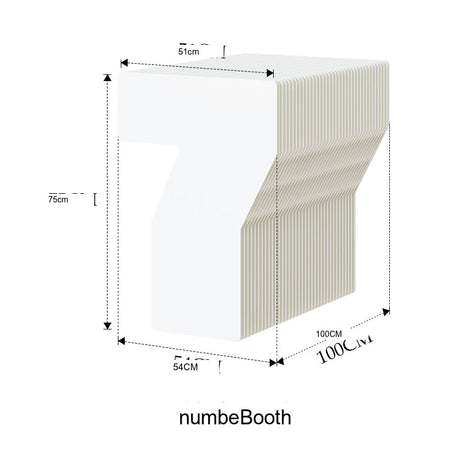 SHIBA Marisabel Customizable Alphanumeric Display Stand from SHIBA