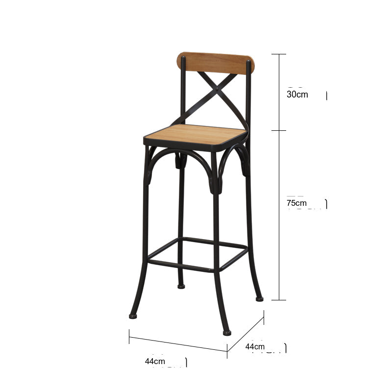 WEIMEI Lucia Rustic Industrial Bar Table from WEIMEI