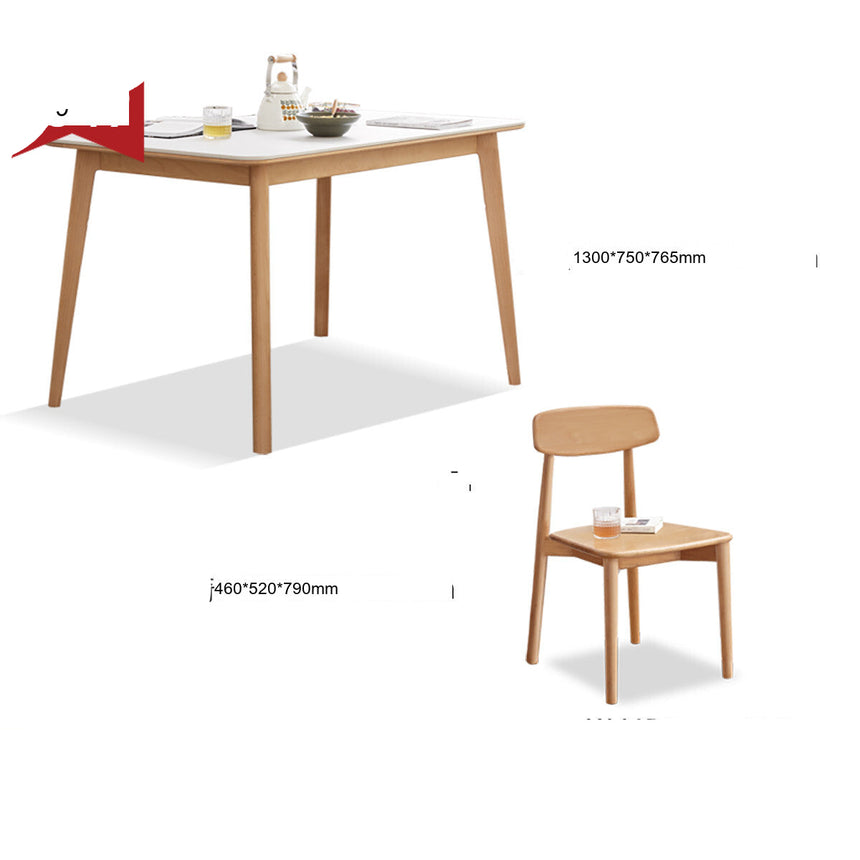 GENJI Harumi Elegant Solid Wood Long Table from GENJI