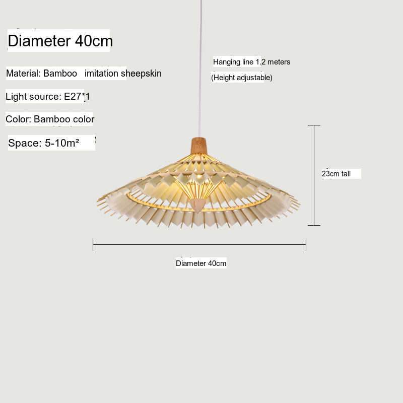 BOJI Yuzuki Elegant Woven Ceiling Lamp - Chinese Style Living Room Light. from BOJI