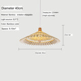 BOJI Yuzuki Elegant Woven Ceiling Lamp - Chinese Style Living Room Light. from BOJI