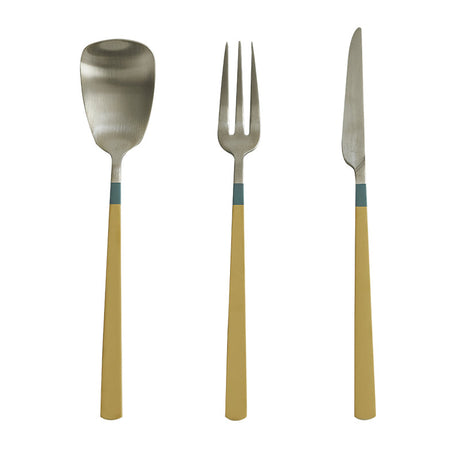 MOMO'S TALK Juniper Elegant Stainless Steel Cutlery Set from MOMO'S TALK