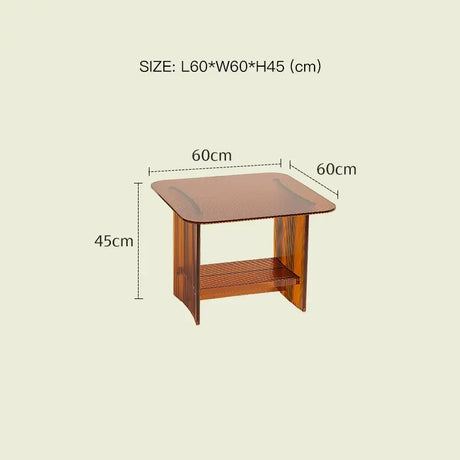 LAZYSPACE Chloe Acrylic Storage Desk from LAZYSPACE