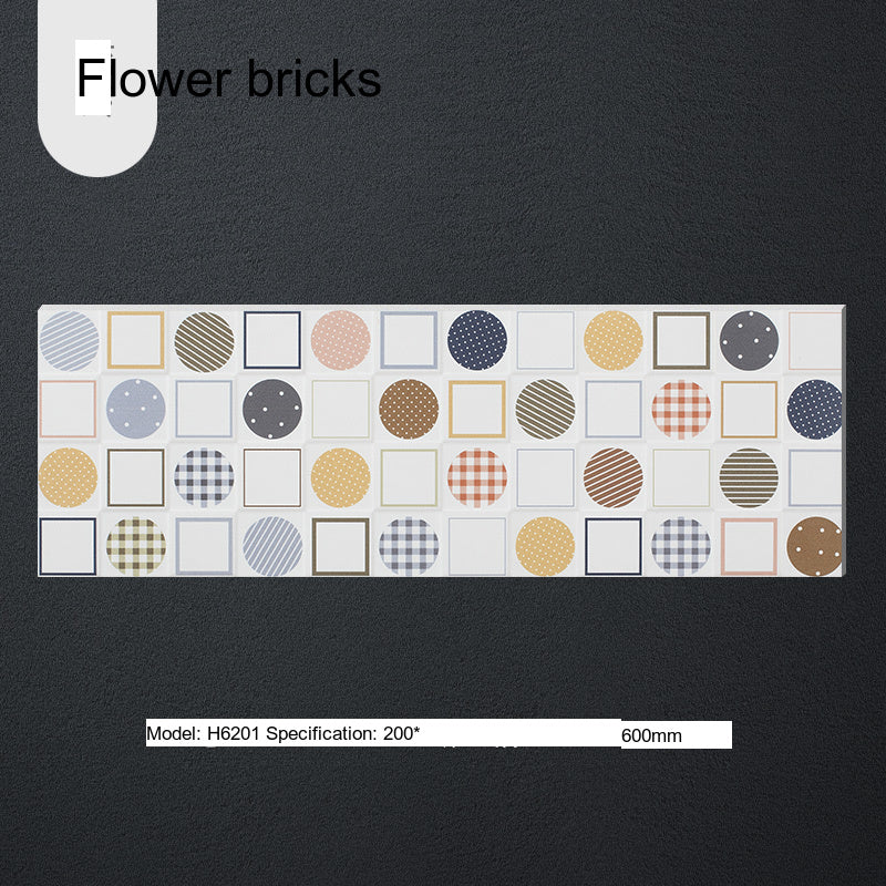 LOFTWELL Akira Stylish Macaron Design Bathroom Wall Tile from LOFTWELL