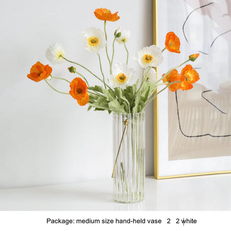 LIVETAI Serafina Lifelike Silk Camellia Flower Arrangement Decor from LIVETAI