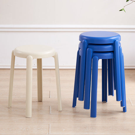 A&D Marcellus Durable Modern Round Stool from A&D