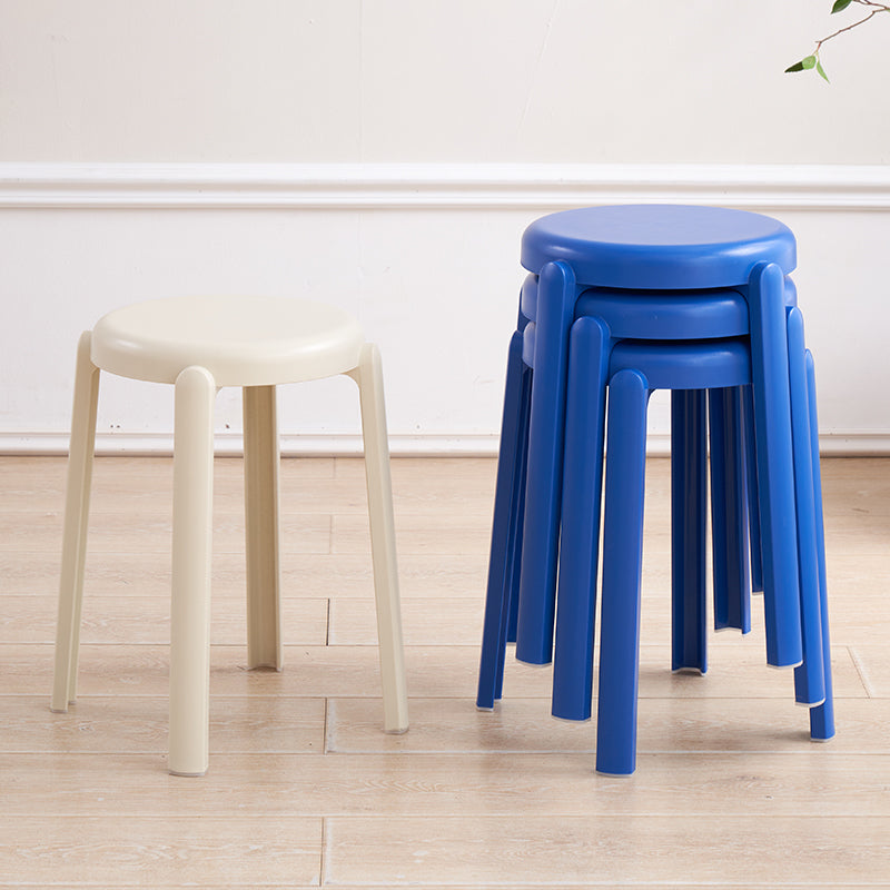 A&D Marcellus Durable Modern Round Stool from A&D