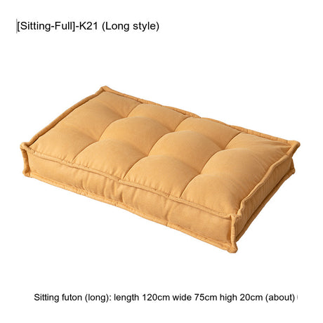 PULI Akihiro Premium Leather Cushioned Futon from PULI