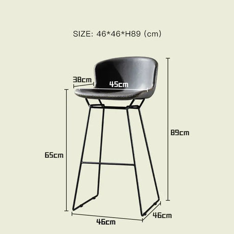 LAZYSPACE Oliver Peak Bar Chair from LAZYSPACE