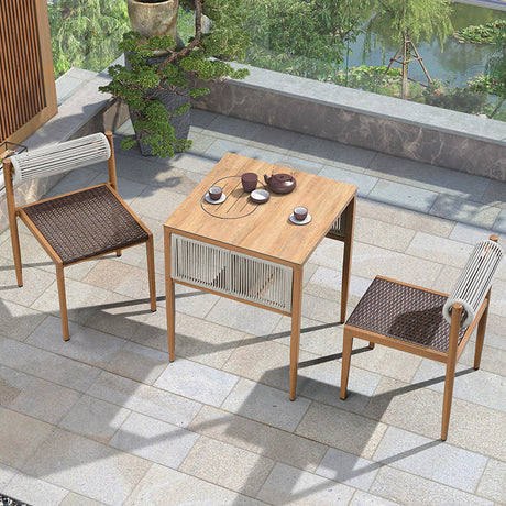 ZIYE Aravind Elegant Compact Balcony Tea Table Set from ZIYE