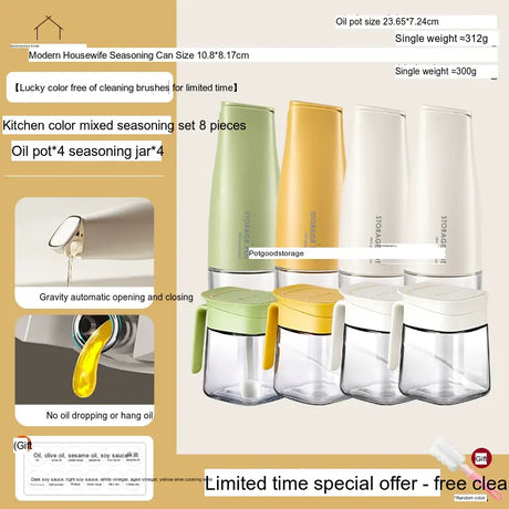 MH Isadora Effortless Pouring Automatic Oil Tank Set from MH