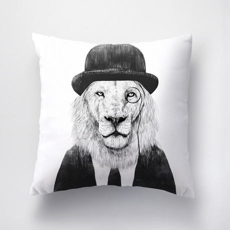 MISTYWOOD Cute Cat Pillow for Bed or Sofa from MISTYWOOD