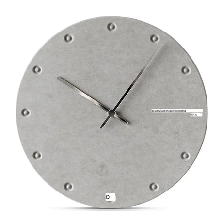 MANDELA Marlowe Modern Minimalist Family Hanging Clock from MANDELA