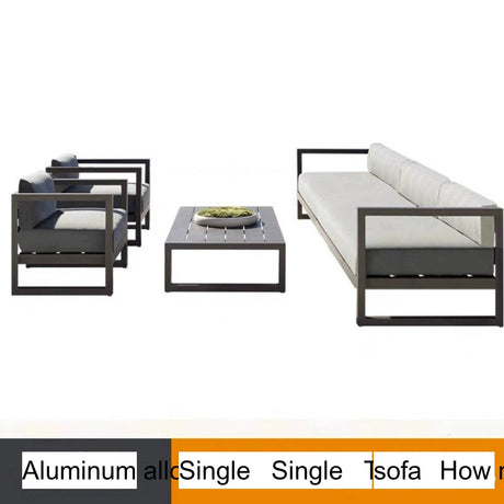ZIYE Kaohsiung Waterproof Stylish Outdoor Sofa Set from ZIYE