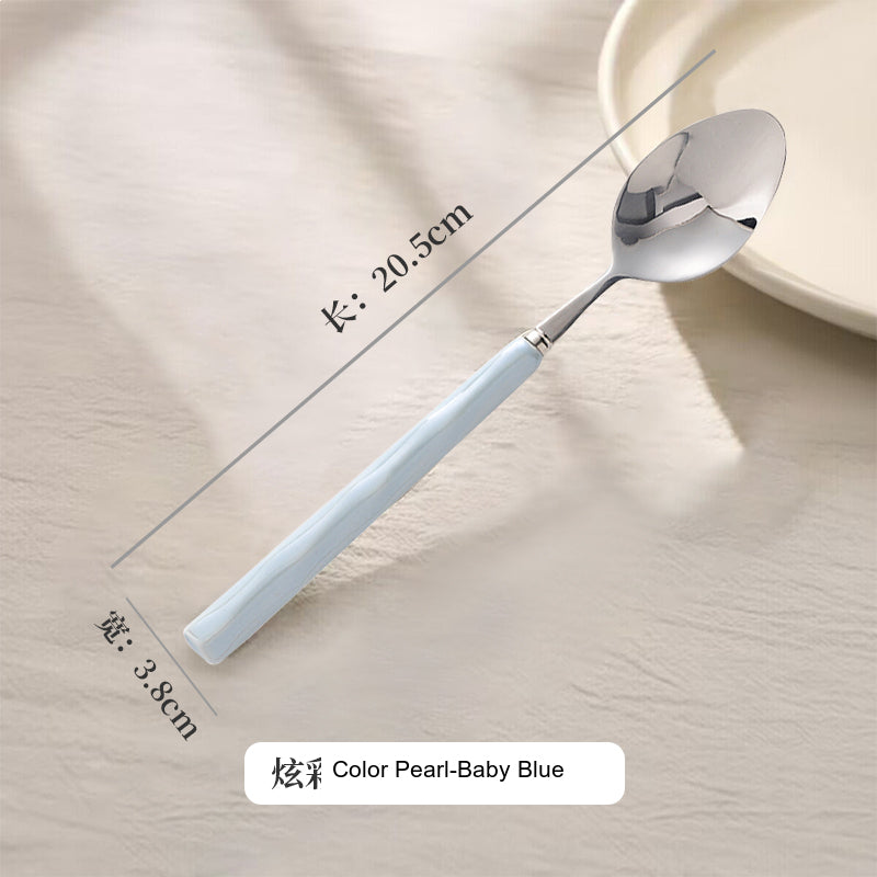 MOSE Colorful Pearl Glaze Spoon from MOSE