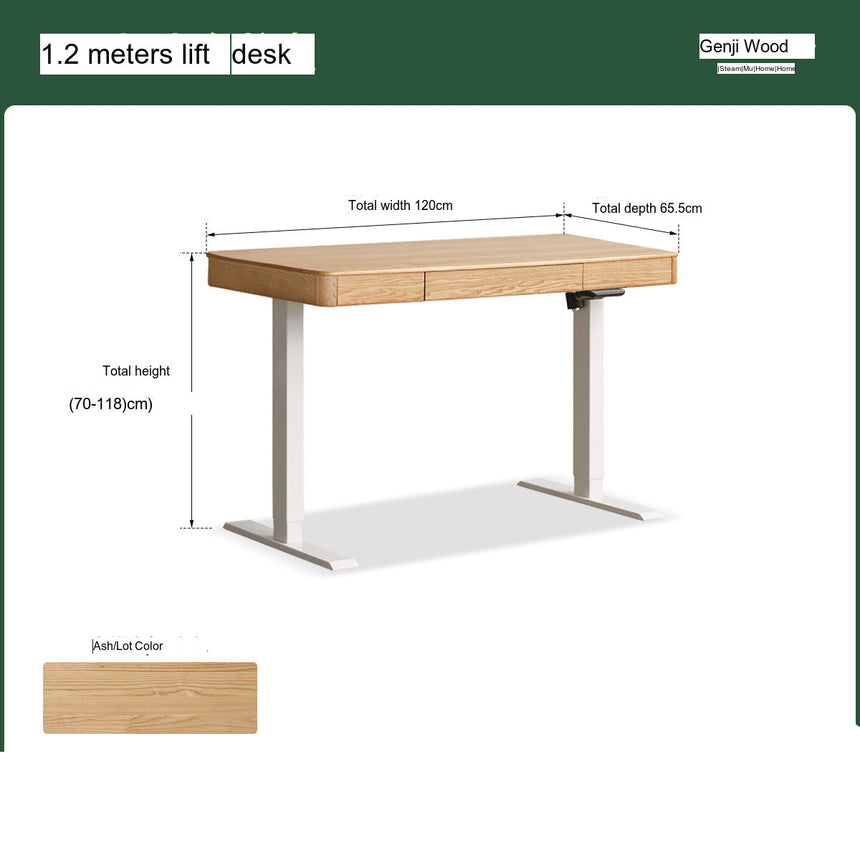 GENJI Amedeo Sleek Electric Lift Table from GENJI