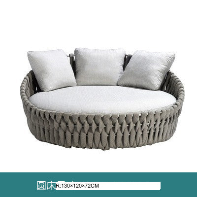 RATTAN SPACE Alhambra Waterproof Nordic Garden Chair Set from RATTAN SPACE