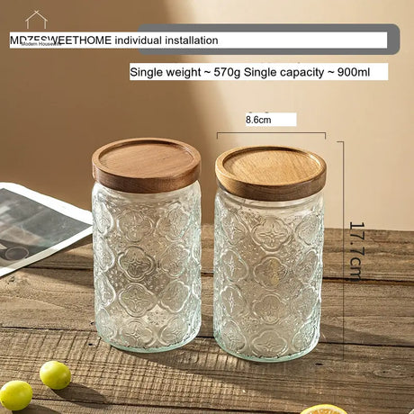 MH Zephyra Elegant Airtight Storage Jar from MH