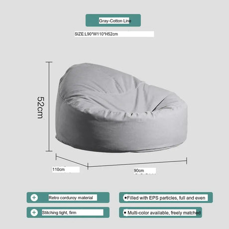 ABOUT WHITE Mistral Cozy Minimalist Tatami Chair from ABOUT WHITE