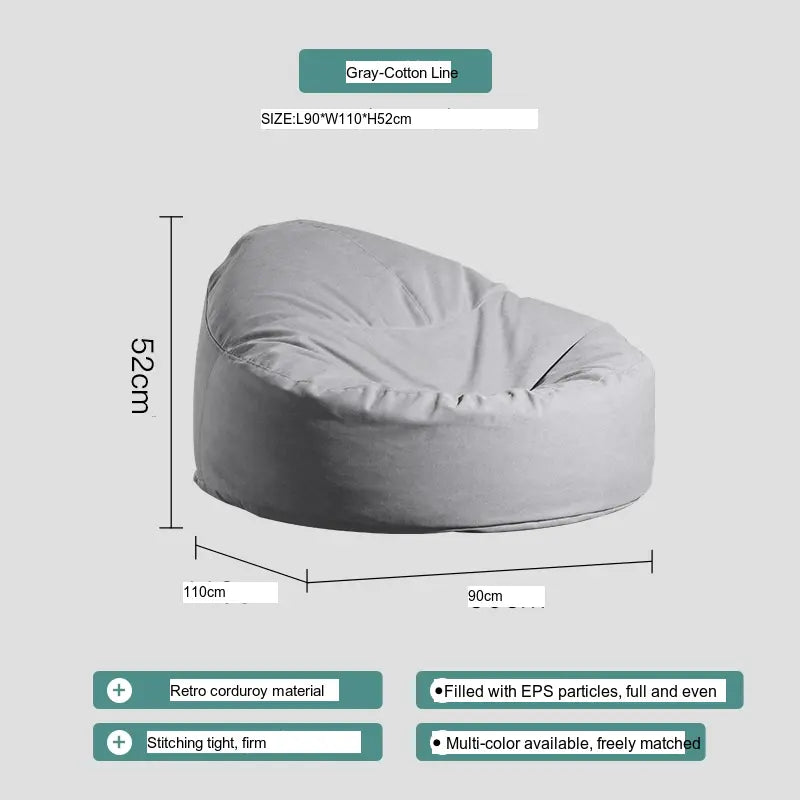 ABOUT WHITE Mistral Cozy Minimalist Tatami Chair from ABOUT WHITE