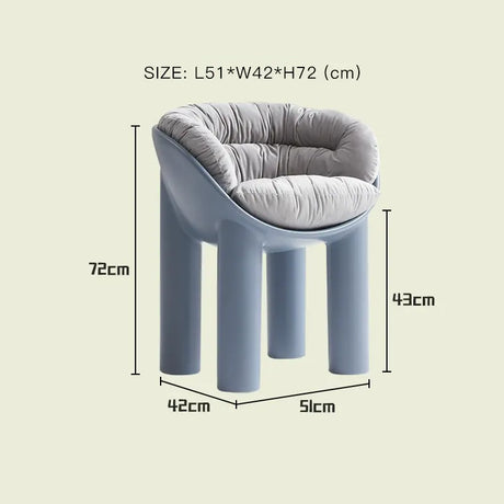 LAZYSPACE Zoey Elephant Legs Chair from LAZYSPACE