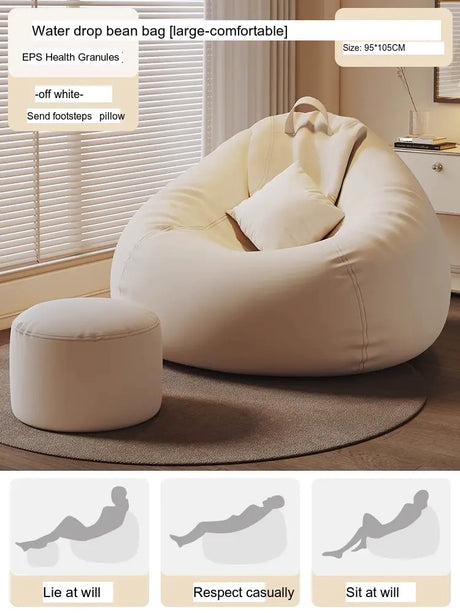 LEDONG Haruki Cozy Compact Recliner Chair from LEDONG