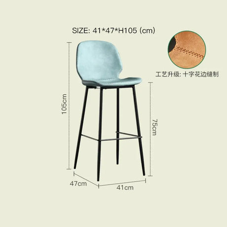 LAZYSPACE Bella High Bar Chair from LAZYSPACE