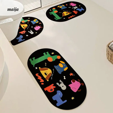 Have a Nice Day Bath Mat from maija