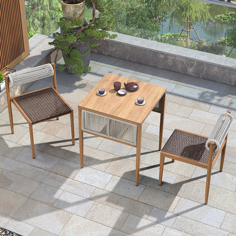 ZIYE Aravind Elegant Compact Balcony Tea Table Set from ZIYE