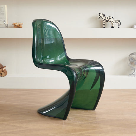 A&D Bartholomew Chic Stacking Plastic Dining Chair from A&D