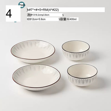 MOSE Japanese Advanced Dinner Plate from MOSE